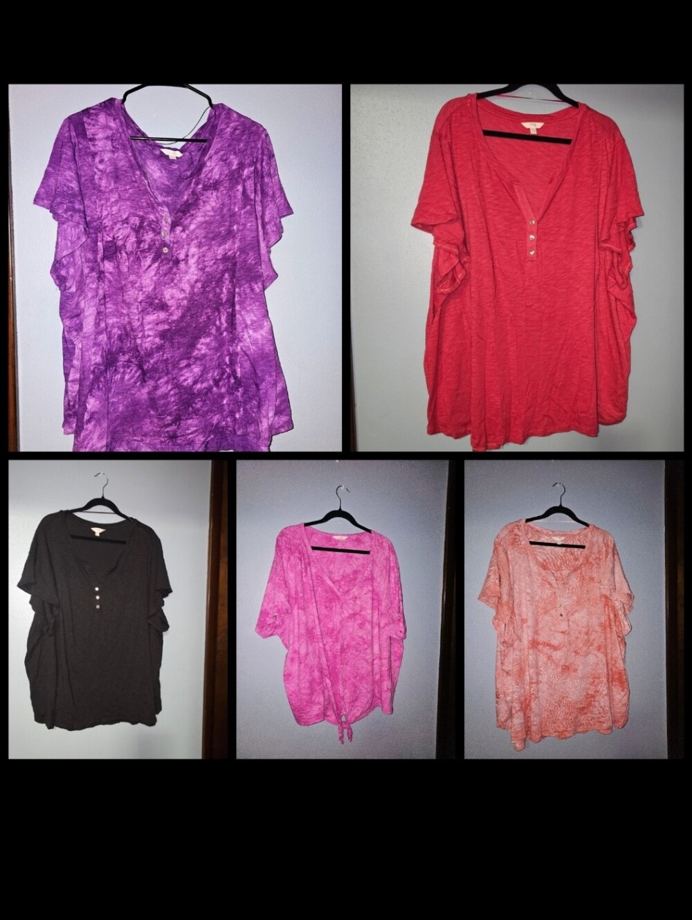 Plus Size T-Shirt Bundle X5 All NEW